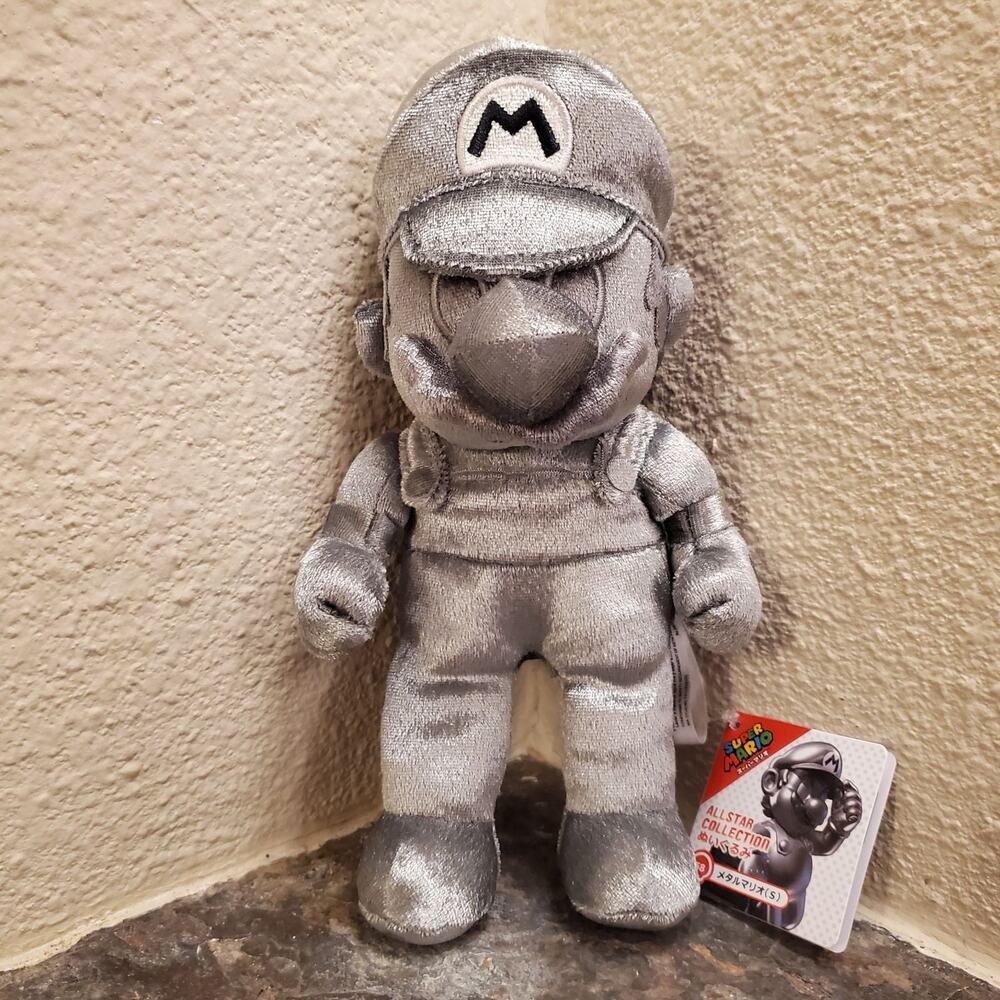 Plush - Metal Mario 9-inch (NEW) - Super Mario - Nintendo